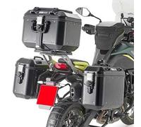 Pair of Side Pannier Holders Kit, Givi PL8717 for Monokey Cases, BENELLI TRK 7