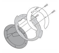 Givi Honda Fuel Tank Ring Grey