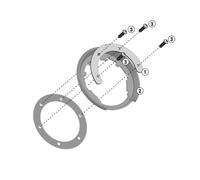 GIVI BF Tanklock System for TANKLOCK Tankbags, black