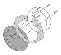 Givi Luggage Tanklock Fitting Kit BF17 - BMW R1200 GS
