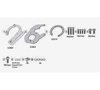 Givi BF91 Flange Kit For Tanklock/ED Bags, Royal Enfield Guerrilla 4