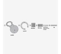 Givi BF92 Flange Kit For Tanklock/ED Bags, RE Himalayan 450