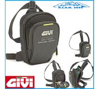Borsello Leg Motorcycle GIVI Black Dock Adjustable Fabric EA139