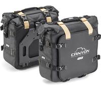 Givi Canyon GRT720B 25+25L, sidebags Monokey waterproof 2 x 25 l Black/Grey/Beige