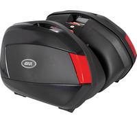 Givi Case Set V35 BLACK/RED 2X35L