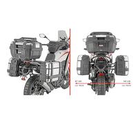 GIVI PL ONE-FIT Side Luggage Mount For MONOKEY Valises PLO9352MK