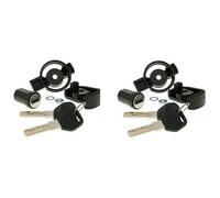 Givi Complete 2-barrel Top Case Closure Black