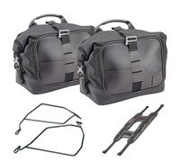 GIVI CRM106 Side Pannier Bags 13L + Mount Frames TR8713 Benelli Leoncino 800