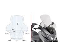 Givi D3115st Suzuki Burgman 400 Windshield
