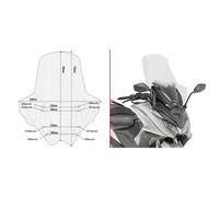 Givi D6110s Kymco Ak 550 Windshield