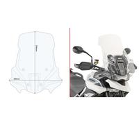 Givi D6415ST Motorbike Screen Windshield CLEAR for Triumph Tiger 850 900 '20-'25