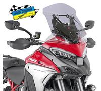 GIVI D7413S Smoke Windshield (45.5 X 38) DUCATI Multistrada V4 - V4 S 2021-2024