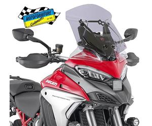 GIVI D7413S Smoke Windshield (45.5 X 38) DUCATI Multistrada V4 - V4 S 2021-2025