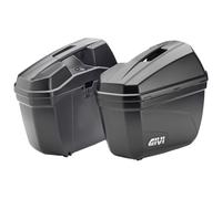 Givi E22N Monokey 22 Litre Motorcycle Panniers (Pair) - Black