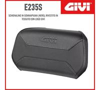 GIVI E235S Luggage Backrest Pad For V58N MAXIA 5 - Black Simili Leather