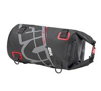 Givi EA114GR Motorcycle Motorbike 30L Waterproof Cylinder Bag Touring Grey / Red
