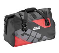 Givi EA115GRB Waterproof Motorbike 40L Motorcycle Roll Top Hold All - Grey Red