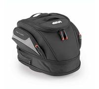 GIVI EASY03 Tanklock 12-16L Extendable Motorcycle Tank Bag with Rain Cover and M.O.L.L.E. System - Black