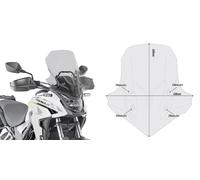 Givi D1171s Honda Cb 500 X Windshield Black unisex