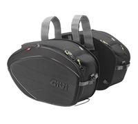 Givi EA101C Easy-T Soft Motorcycle Expandable Panniers - 30L