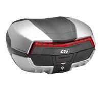 Givi TOPCASE MAXIA 5 MONOKEY, 58L, FARBE ALU MONOKEY, 58L, ALU/RED