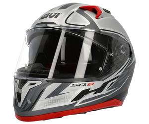 GIVI GIVI - Helmet 50.8 Racer Matt Black / Titanium / Silver XL