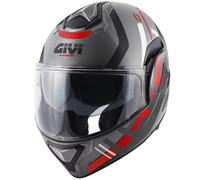 GIVI GIVI - Helmet X30 Pulsar PUTR Matt Titanium / Black / Red XXL