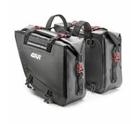 Givi GRT718 Pair Soft Side Bags Waterproof 15L+15L Universal Motorcycle