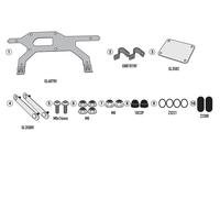 Givi S250/tb P/plo8400.mk/cam-p/plo2159 Fitting Kit Silver