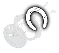 GIVI BF Tanklock System for TANKLOCK Tankbags, black