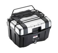 GIVI metal luggage rack short black painted for Trekker TRK33 - TRK46, black