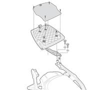 Givi Monokey Motorcycle Adaptor Plate Kawasaki Versys 1000 / SE (12-19) - SR4105