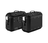 Givi Trekker Dolomiti 36 Litre Motorcycle Panniers (Pair)- Black Aluminium
