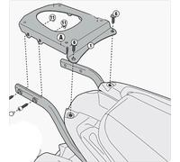 Givi Monokey Triumph Tiger Sport 1050 Top Case Rear Fitting
