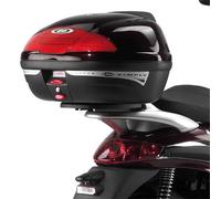 Givi Monolock Piaggio Beverly 125/200/250/400/500 Top Case Rear Fitting Black