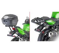 Givi Monolock Kawasaki Ninja 400/z 400 Top Case Rear Fitting Black