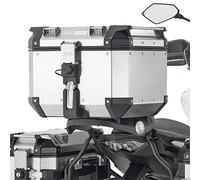 Givi Monolock/monokey Kawasaki Versys 650 Top Case Rear Fitting Black