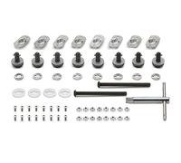 Givi Quick Release Honda/ktm/bmw/suzuki 02rkit Fitting Kit Silver