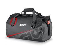 Givi EA115GR Waterproof Motorbike 40L Motorcycle Roll Top Hold All - Grey Red