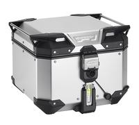 Givi OBKEV42AA Trekker Outback Evo Motorcycle Top Box Anodised Aluminium 42 LT