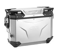 Givi OBKEVS33AAR RHS Trekker Outback Evo Cut-Out Pannier Anodised Aluminium 33LT