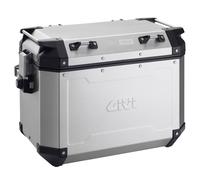Givi OBKN48AL Left Hand Side Trekker Outback 48 Litre Pannier - Aluminium
