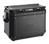 Givi OBKN48BL Left Hand Side Trekker Outback 48 Litre Pannier - Matt Black