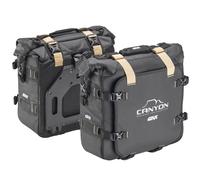 Givi Pair Waterproof Motorbike Motorcycle Panniers 25 Litre - GRT720B Canyon