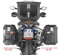 GIVI PL One-fit Monokey Kit PLO7717CAM 3521-0252 270-6622