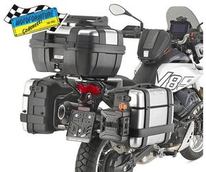 GIVI PL-ONE Side Luggage Rack Covers PLO8209MK MONOKEY GUZZI V85 TT 24