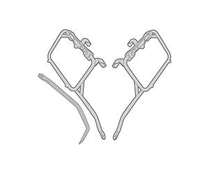 Givi Pl1161Cam Pannier Holder/Specific Hard Bag Holder Mounting Kit for Honda Africa Twin Adventure Sport