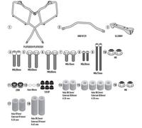 Givi Benelli Trk 502 21 Saddlebags Fitting Silver