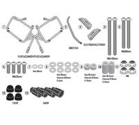 Givi PLO5143CAM Luggage Rack Kit for Monokey Trekker Outback Cases, BMW R 1300