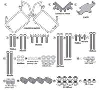Givi PLO6425CAM Luggage Rack Kit for Monokey Trekker Outback, Triumph Tiger 900